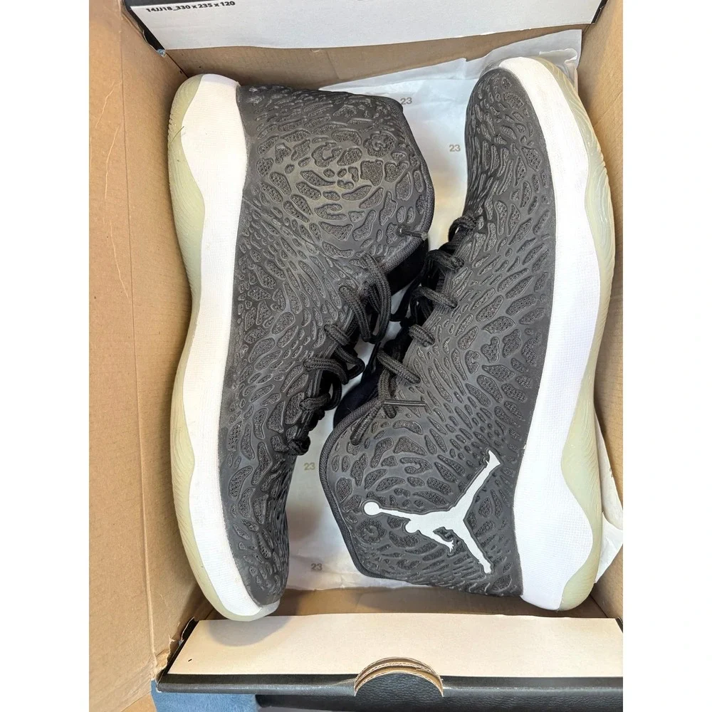 Jordan Ultra Fly Mens Basketball Shoes Black White 834268-011 Size 11‎